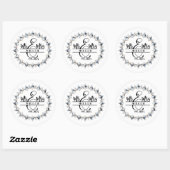 M. et Mme Autocollant (Feuille)