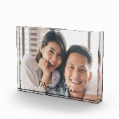 M. Et Mme Bloc Photo Mariage Personnalisé (Droite)