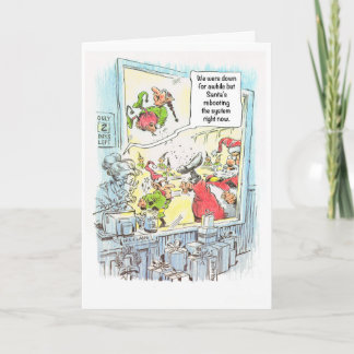 M. et Mme Claus Carte de Noël