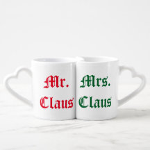 M. et Mme Claus Mugs