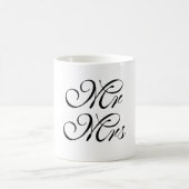 M. et Mme Coffee Mug Mariage Cadeau (Centre)