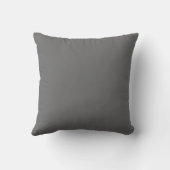M. et Mme coussin de tableau de gris de charbon de (Verso)