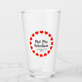 M. et Mme culbuteur boivent des verres pour la (Devant)