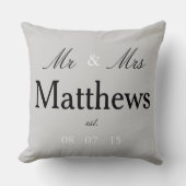 M. et Mme est. coussin (Recto)