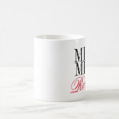 M. et Mme fiançailles ou tasse faite sur commande (Centre)