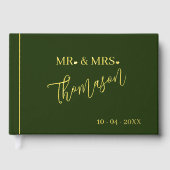 M. et Mme Jour de Mariage Date Or (Recto)