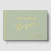 M. et Mme Jour de Mariage Date Or (Recto)