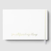 M. et Mme Jour de Mariage Date Or (Verso)