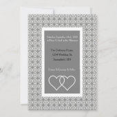 M. et Mme Mariage Vow Renouvellement Invitation (Dos)