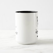 M. et Mme mug, tasse de couple sur mesure, cadeau  (Centre)