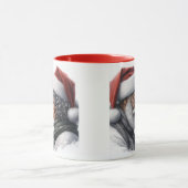 M. et Mme Père Noël African American Coffee Mug (Centre)