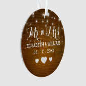 M. et Mme rustiques Wedding Hearts Christmas (devant)