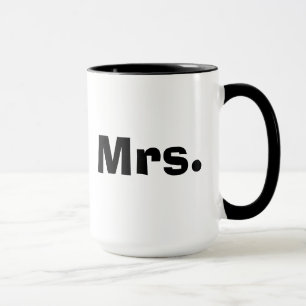 M. et Mme tasses - les couples noirs et blancs