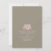 M. et Mme Veil et invitation de mariage de (Dos)