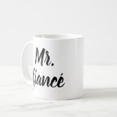 M. Fiance Café Mug - Enky Tendance Lettering (Devant gauche)