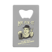 M. Fixit : Après cette bière (Dos)