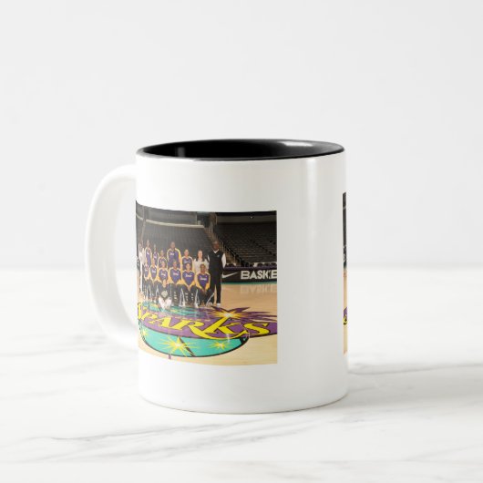 M.Fraser Tweekleurige Koffiemok (Voorkant links)