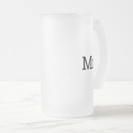 M. FROSTED MUG (Devant droit)