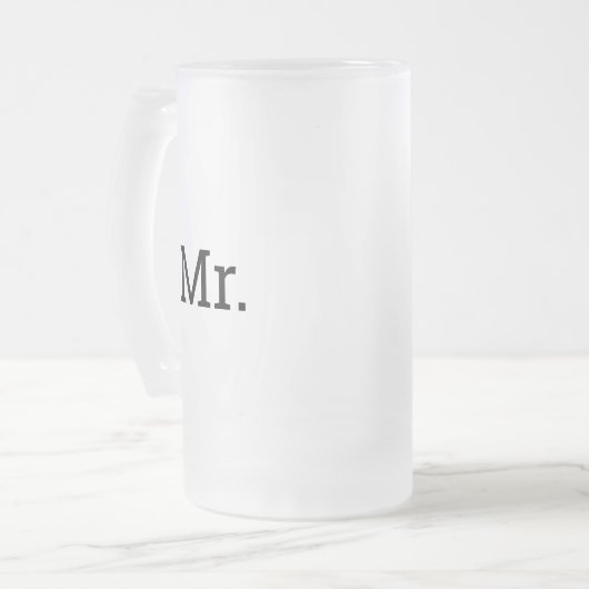 M. FROSTED MUG (Devant gauche)