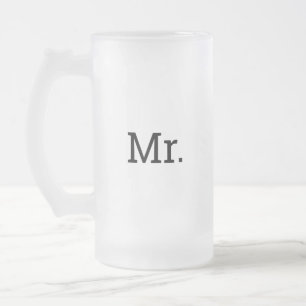 M. FROSTED MUG