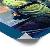 M. Frunze - sovjetlegerofficier, stichter van het  Poster (Hoek)