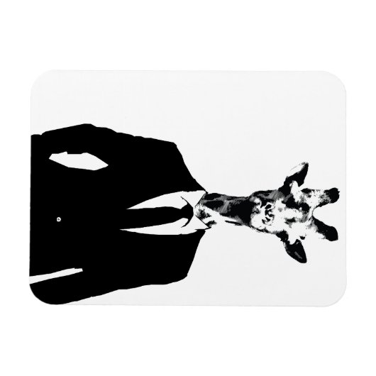 M. Giraffe Bendy Fridge Magnet (Horizontal)