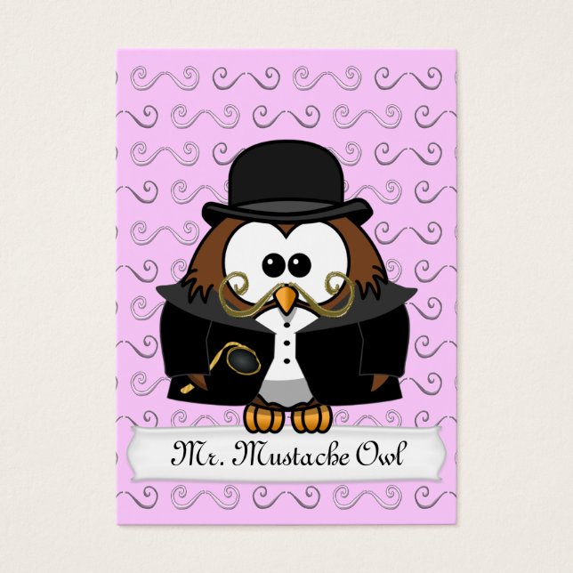 M. Gold Mustache Owl (Devant)