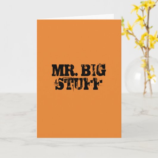 M. GRANDE CARTE DE STUFF (Fleur jaune)