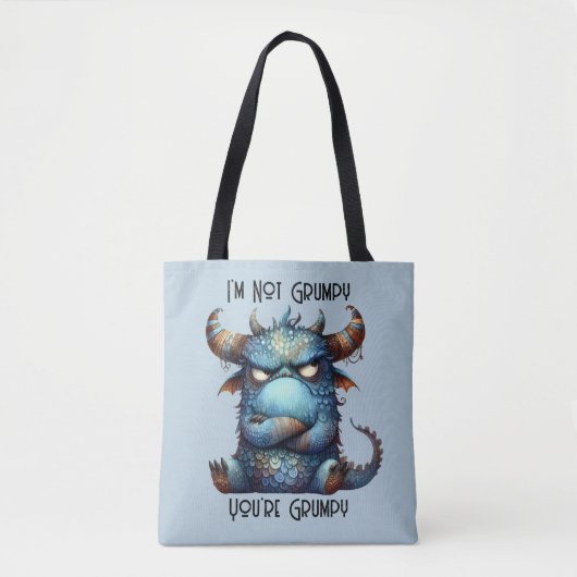 M. Grumpy Monster Sac fourre-tout (Devant)