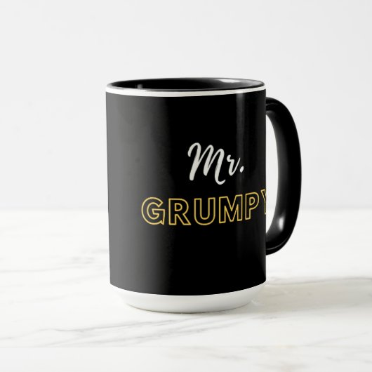M. Grumpy Mug | Mug classique | Devis (Devant droit)