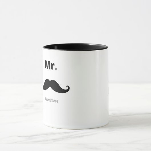 M. handsome mug (Centre)
