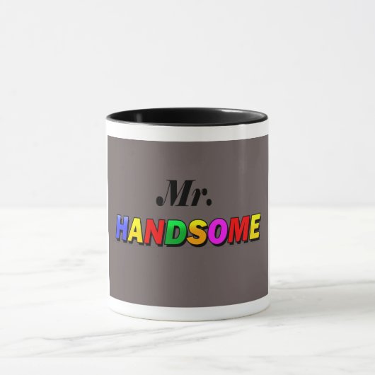 M. Handsome Mug (Centre)