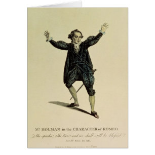 M. Holman dans le caractère de Romeo, pub. 1784