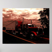 M Horning's Peterbilt 379 Edit Poster (Voorkant)