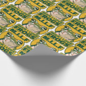M.I.L.F Man I Love Frogs Wrapping Paper, Frog Cadeaupapier (Hoek)