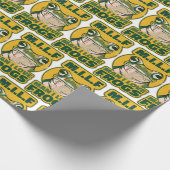 M.I.L.F Man I Love Frogs Wrapping Paper, Frog Cadeaupapier (Hoek)