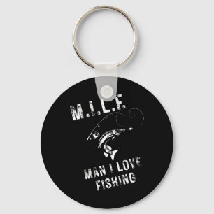 M.i.l.f. Man Ik Hou van Vissen  Sleutelhanger
