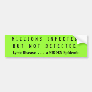 M i l j o e n e n B e s m e t t i n gM a a r N Bumpersticker