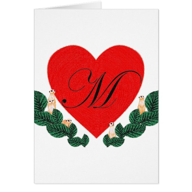 M in het hart (Voorkant)