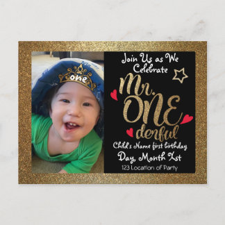 M. Invitations d'anniversaire