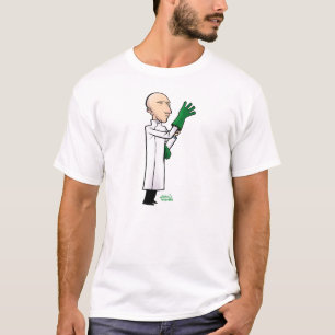 m is voor gekke wetenschapper t-shirt