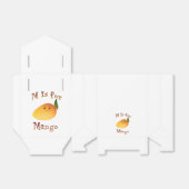 M is voor Mango Bedankdoosjes (Uitgevouwen)