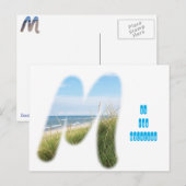 M is voor Michigan Briefkaart (Voorkant / Achterkant)