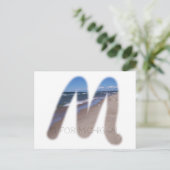 M is voor Michigan Briefkaart (Staand voorkant)