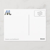 M is voor Michigan Briefkaart (Achterkant)