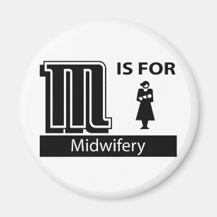 M is voor Midwifery Magneet