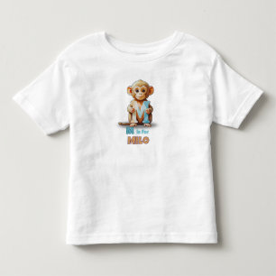 M is voor Milo - Maatwerk Peuter Shirt