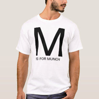 M is voor Munch T-shirt