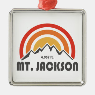 M. Jackson New Hampshire Metalen Ornament