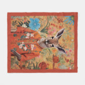 M. Kangaroo dans sa couverture en polaire de jardi (Devant (Horizontal))